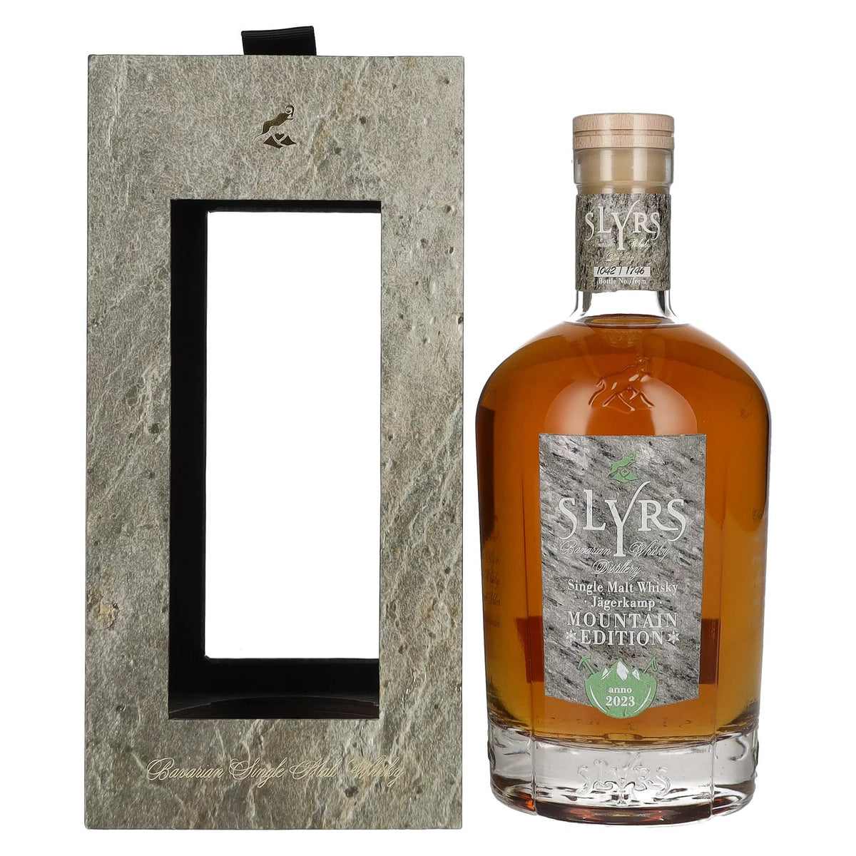 Slyrs Single Malt Whisky MOUNTAIN EDITION Jägerkamp 2023 50.4% Vol. 0.7l in Gift Box