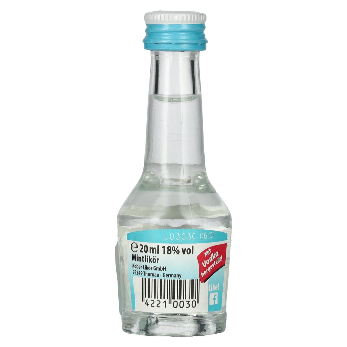 Kleiner Klopfer Peppermint 18% ABV 0.02 l