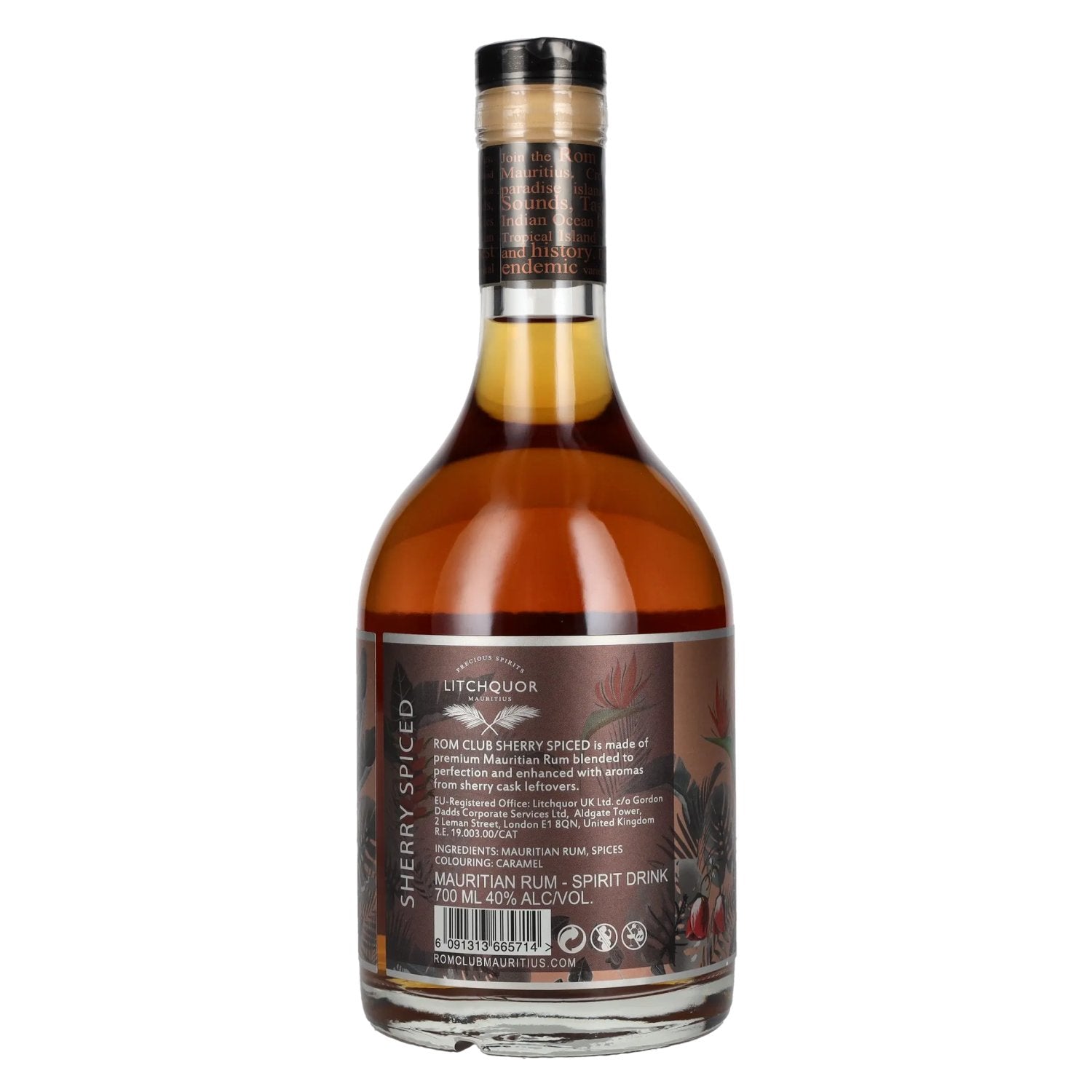 Mauritius Rom Club SHERRY Spiced 40% Vol. 0.7l