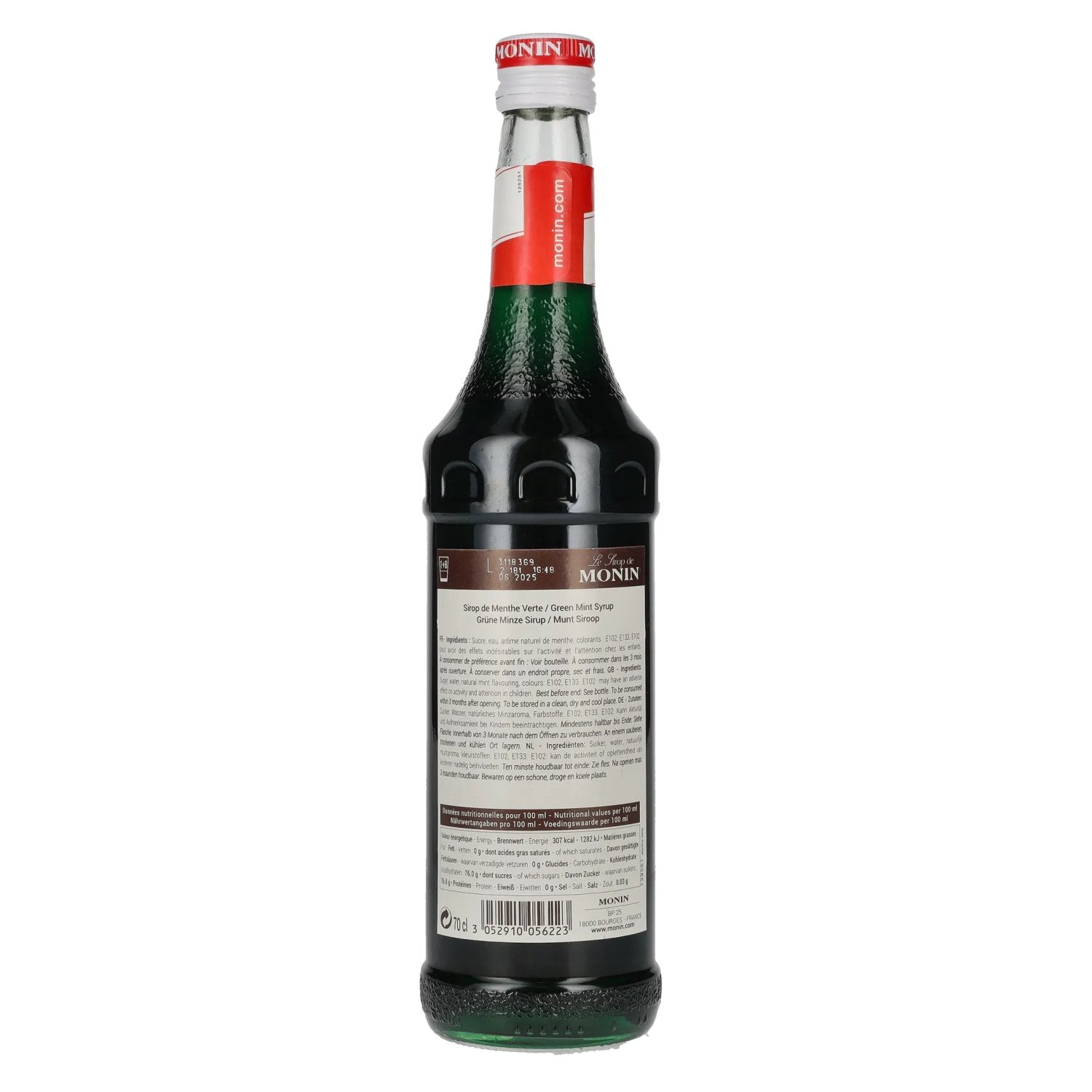 Monin Peppermint Syrup 0.7l