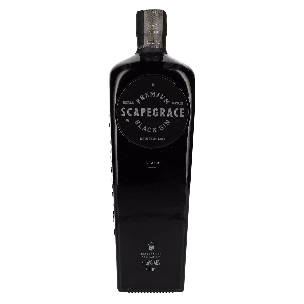 Scapegrace BLACK Premium Dry Gin 41.6% Vol. 0.7l