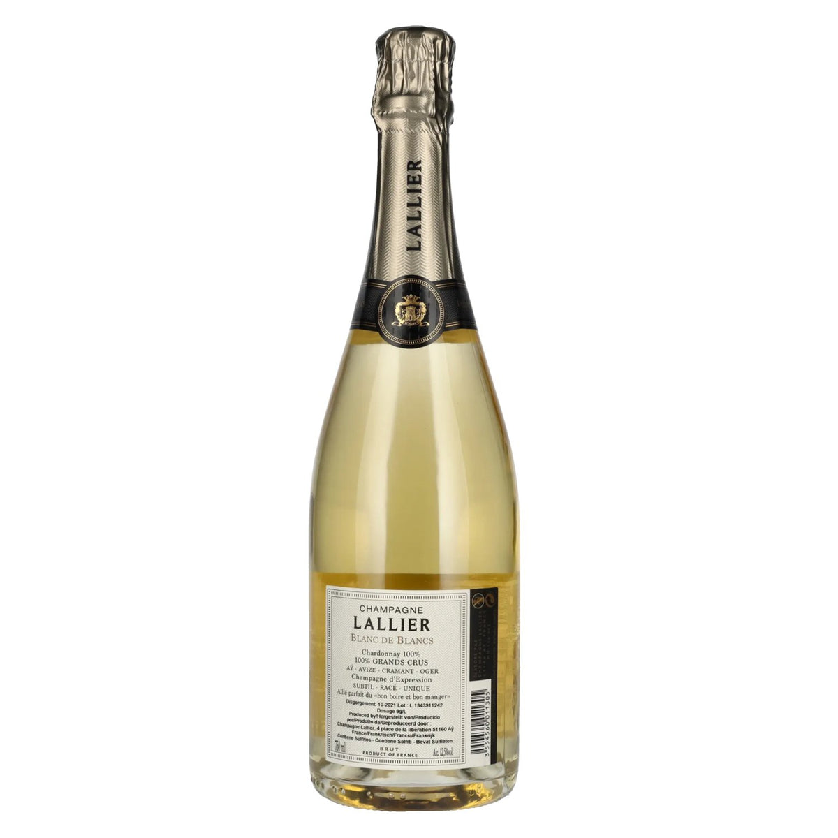 Champagne Lallier Blanc de Blancs Brut Grand Cru 12.5% Vol. 0.75L