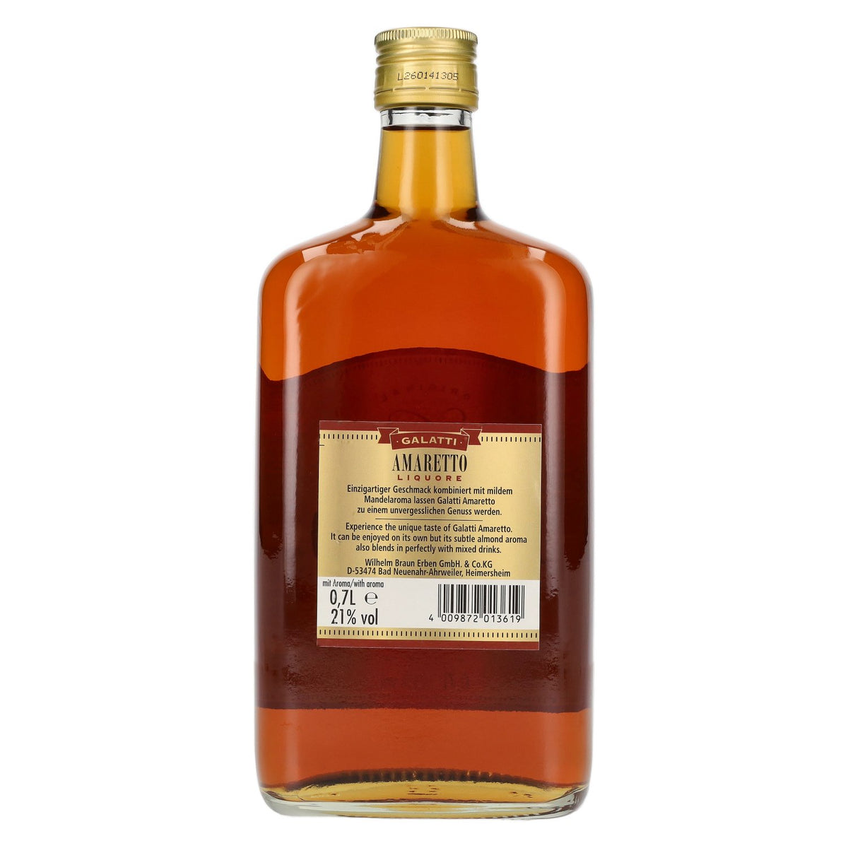 Galatti Amaretto Liqueur 21% ABV 0.7l