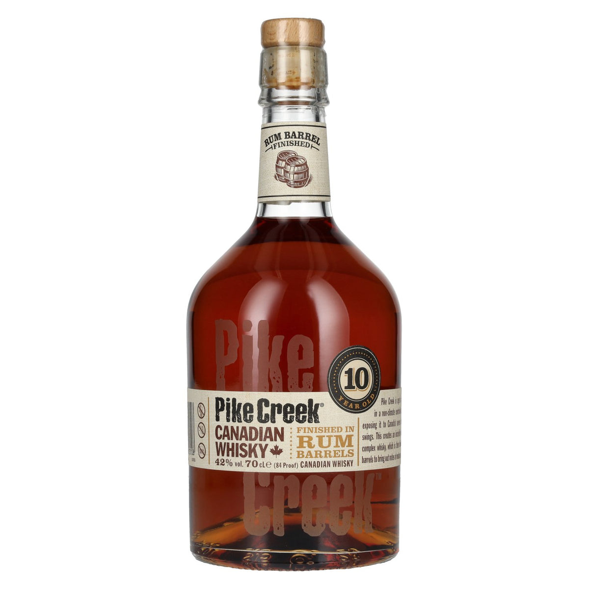 Pike Creek 10 Years Old Canadian Whisky 42% Vol. 0.7l