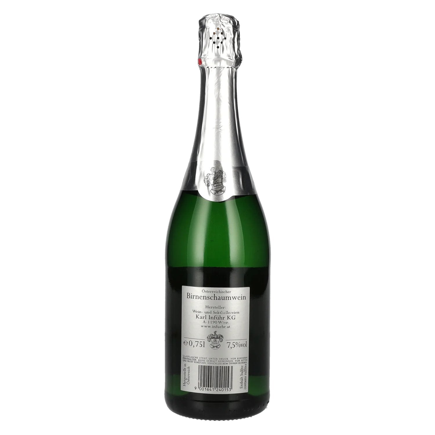 Inführ Frucht Birnenschaumwein 7% Vol. 0,75l