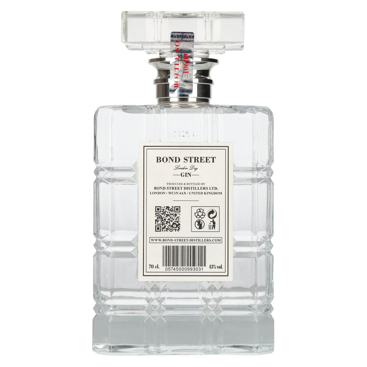 Bond Street London Dry Gin 43% vol. 0.7l