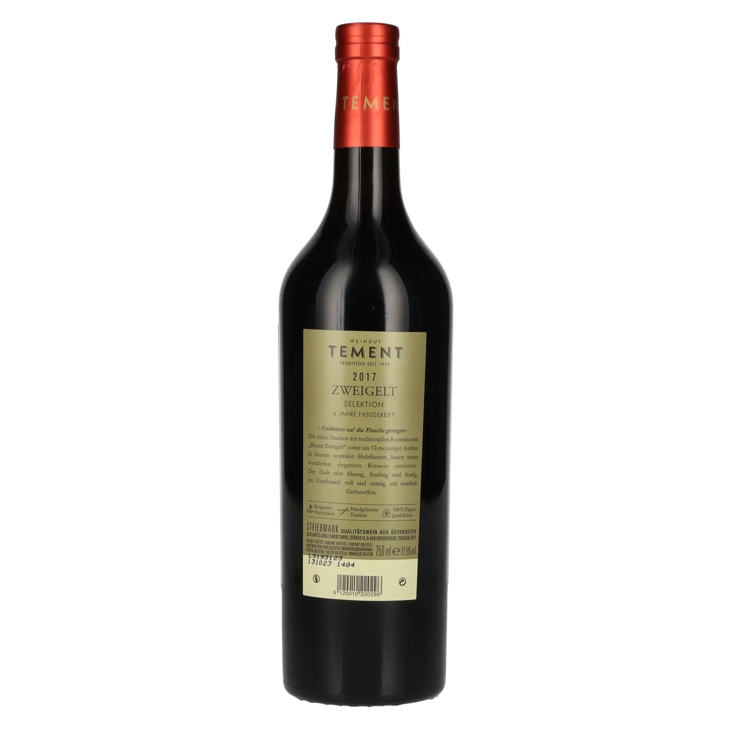 Tement Zweigelt Selection 2017 12.5% Vol. 0.75l