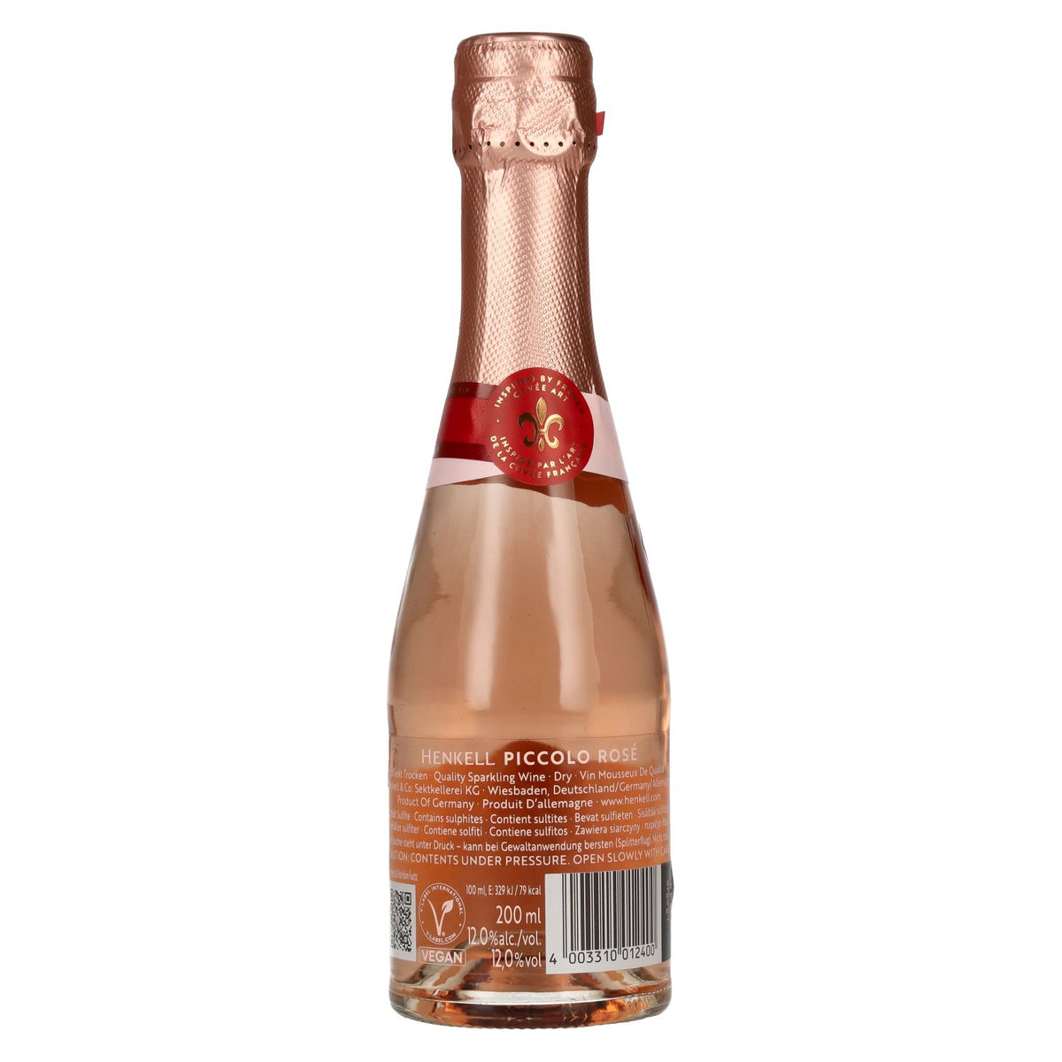 Henkell Rosé Piccolo 11% ABV 0.2l