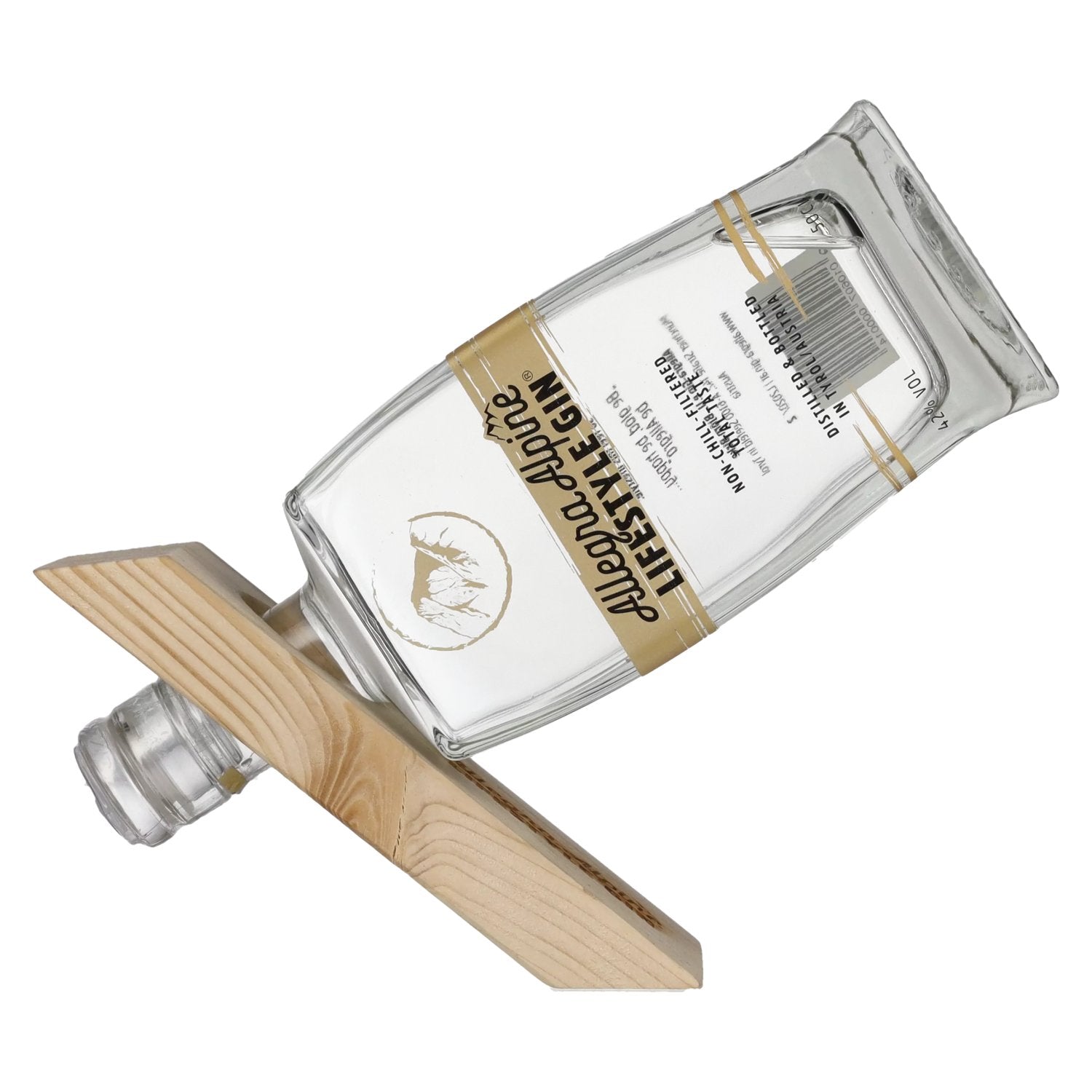 Allegra Alpine Lifestyle Gin 42% Vol. 0.5l with Kickstand