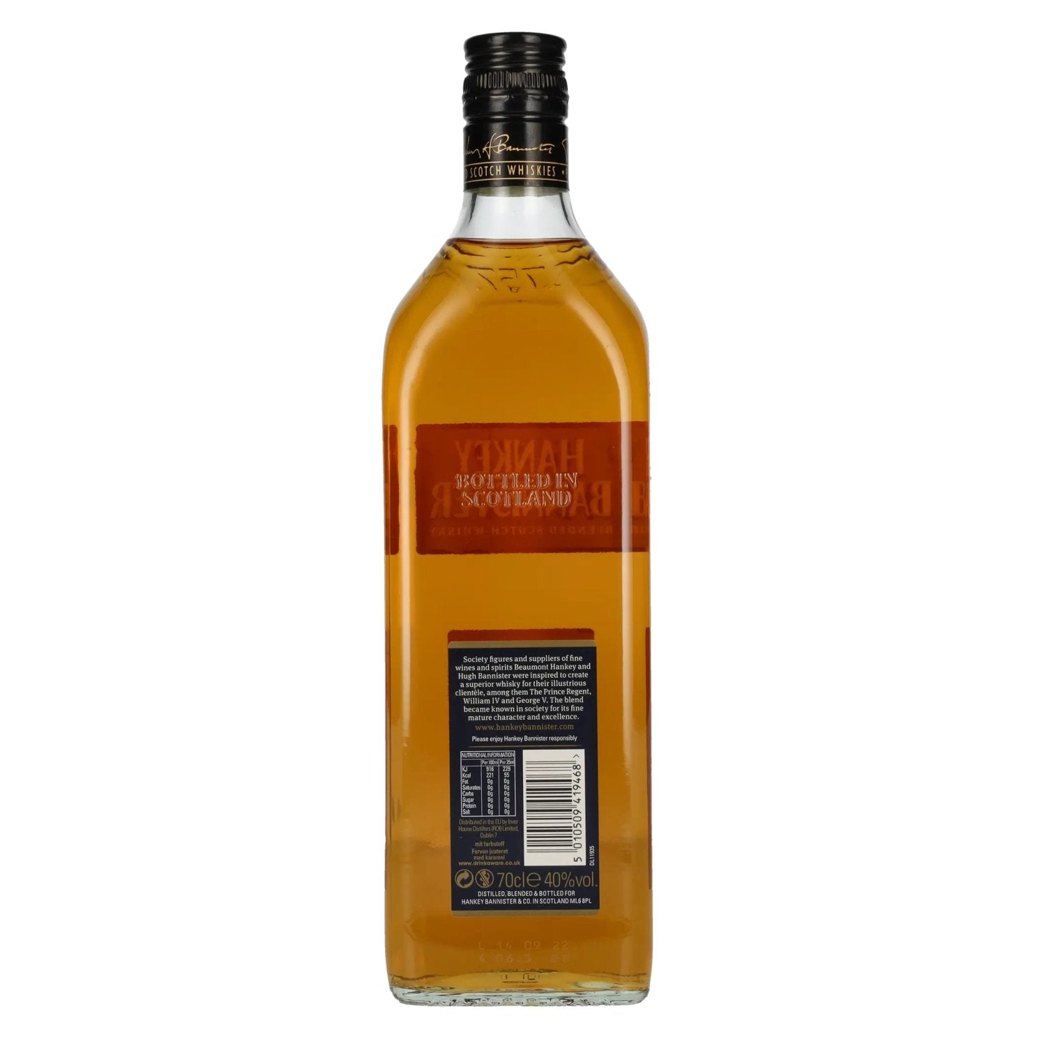 Hankey Bannister REGENCY 12 Years Old Blended Scotch Whisky 40% Vol. 0.7l