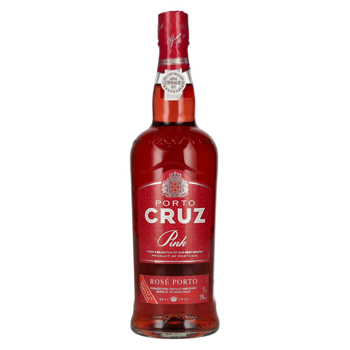 Porto Cruz Pink Rosé Port 19% Vol. 0.75L