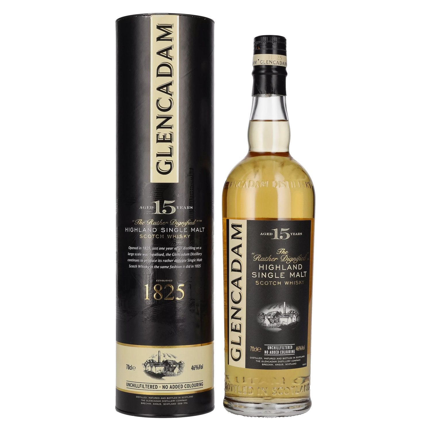 Glencadam 15 Years Old Highland Single Malt Scotch Whisky 46% Vol. 0.7l in gift box