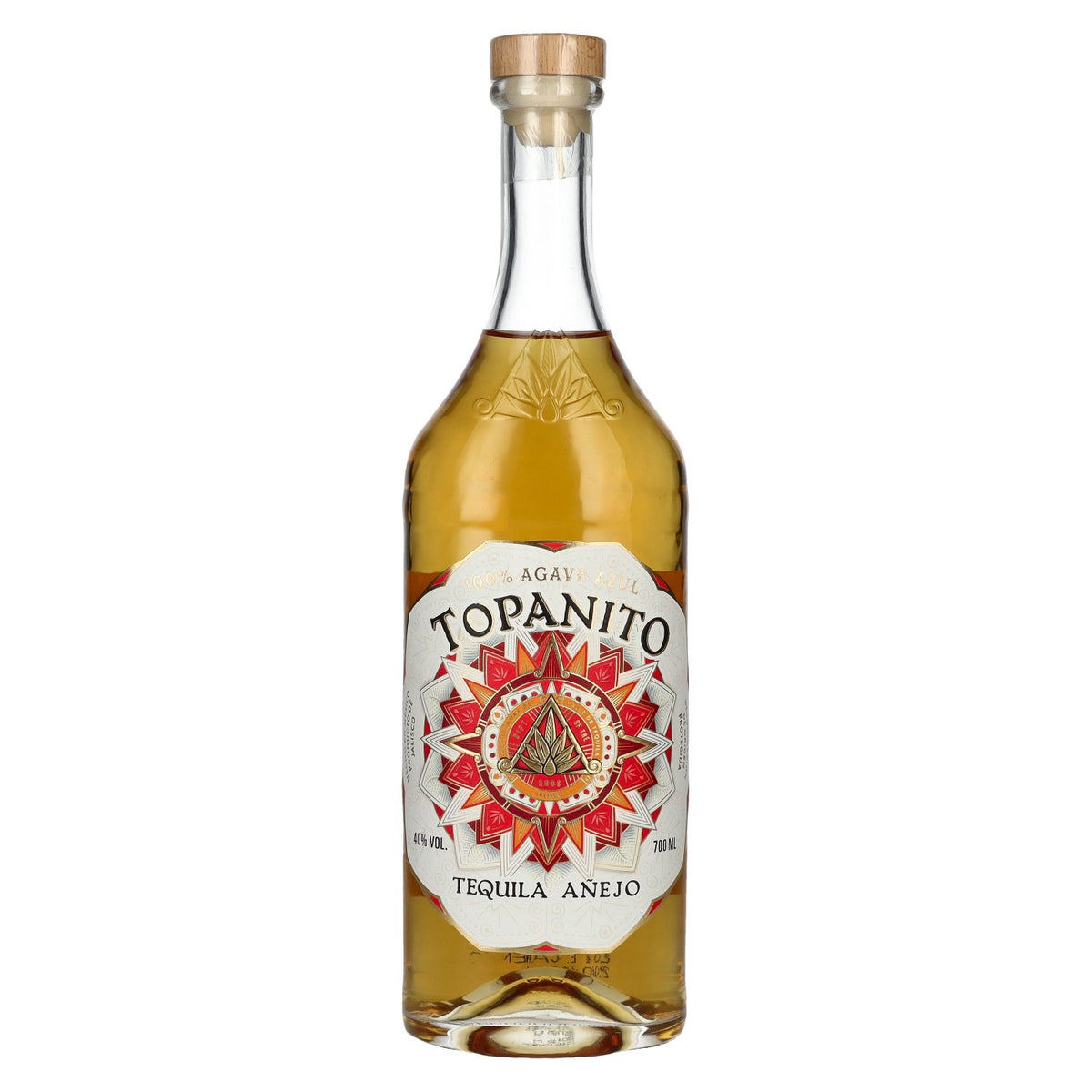 Topanito Añejo Tequila 100% Agave Azul 40% Vol. 0,7l