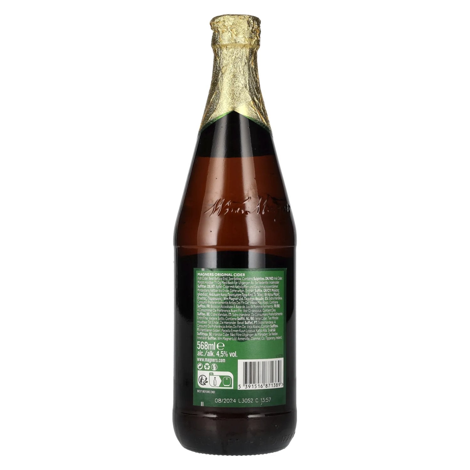 Magners Irish Cider ORIGINAL 4,5% Vol. 0,568l