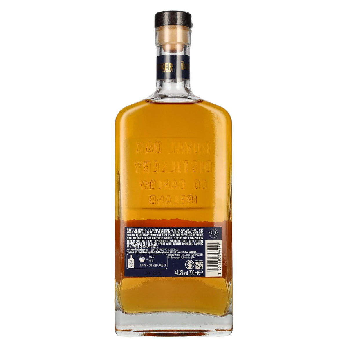 The Busker Single Malt Irish Whisky 44.3% ABV 0.7l