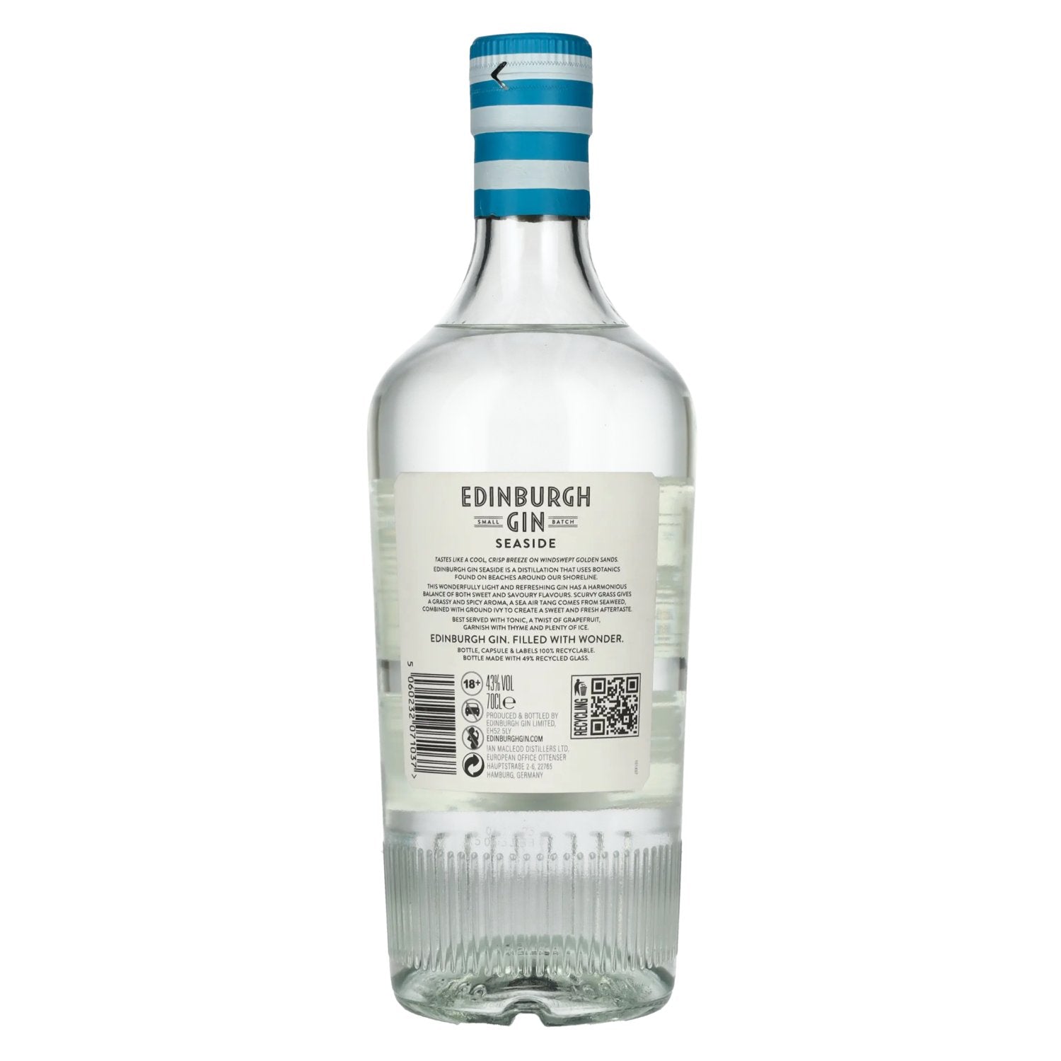 Edinburgh SEASIDE Gin 43% Vol. 0.7l