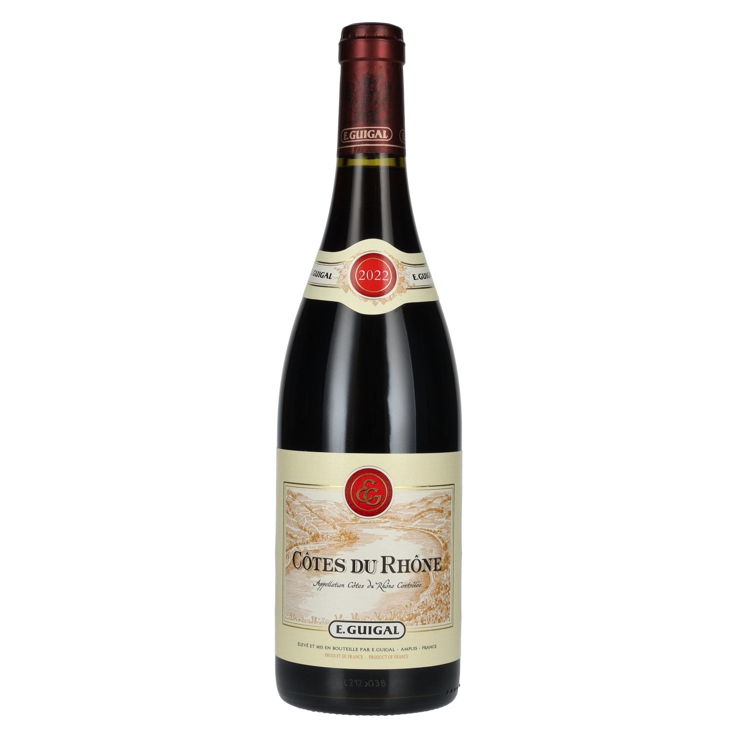 E. Guigal Côtes du Rhone AC 2022 15% Vol. 0,75l