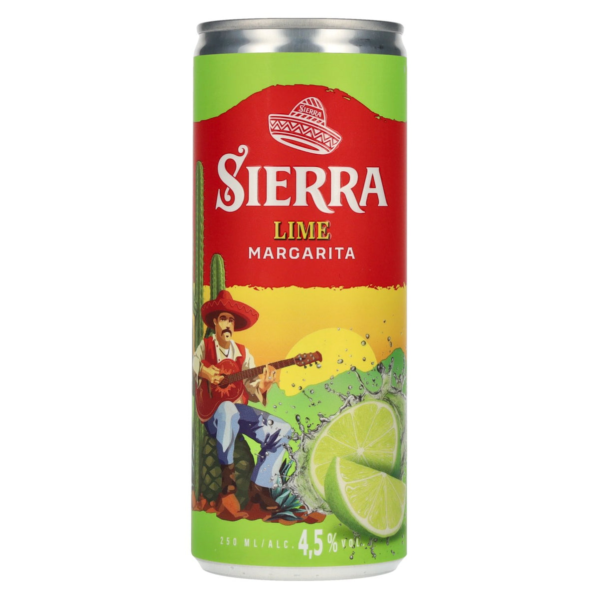 Sierra Lime Margarita 4.5% ABV, 0.25l can, deposit required