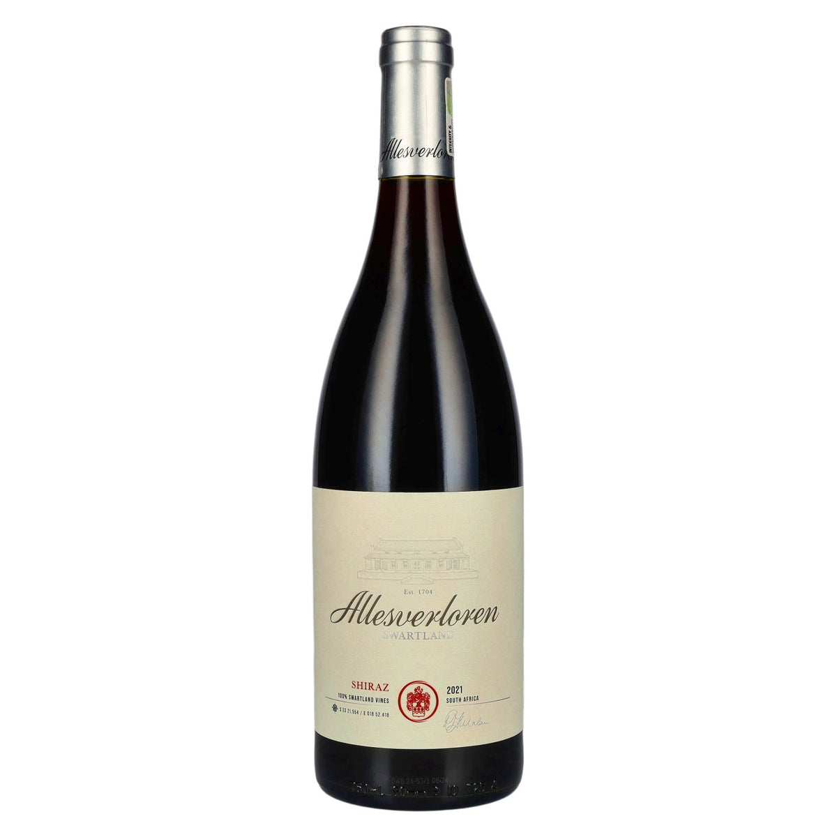 Allesverloren Shiraz 2021 13.5% ABV 0.75l