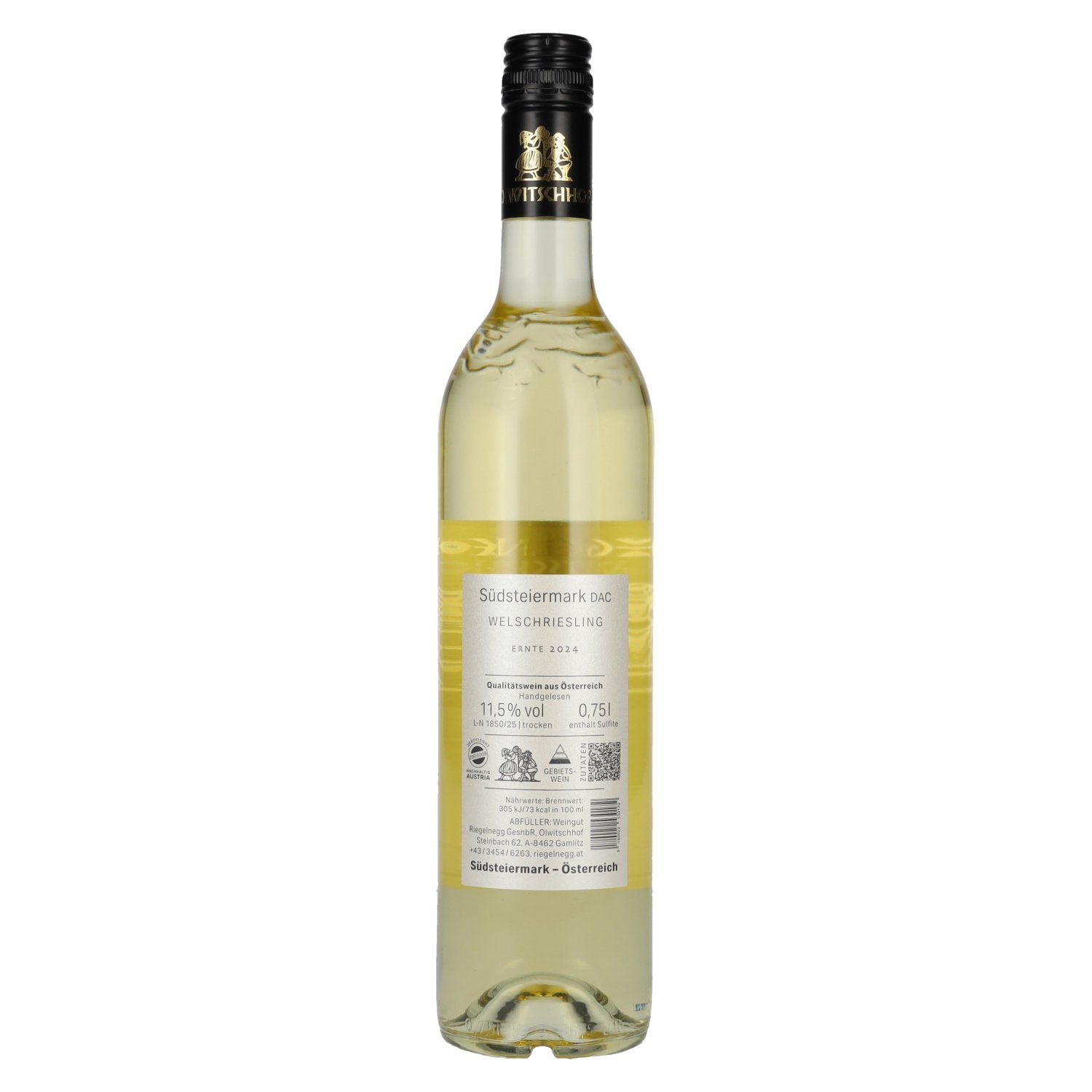 Riegelnegg Welschriesling Steiermark DAC 2024 11,5% Vol. 0,75l