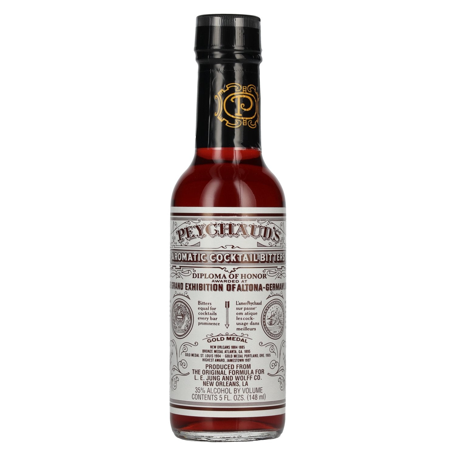Peychaud's Aromatic Cocktail Bitters 35% Vol. 0.148L