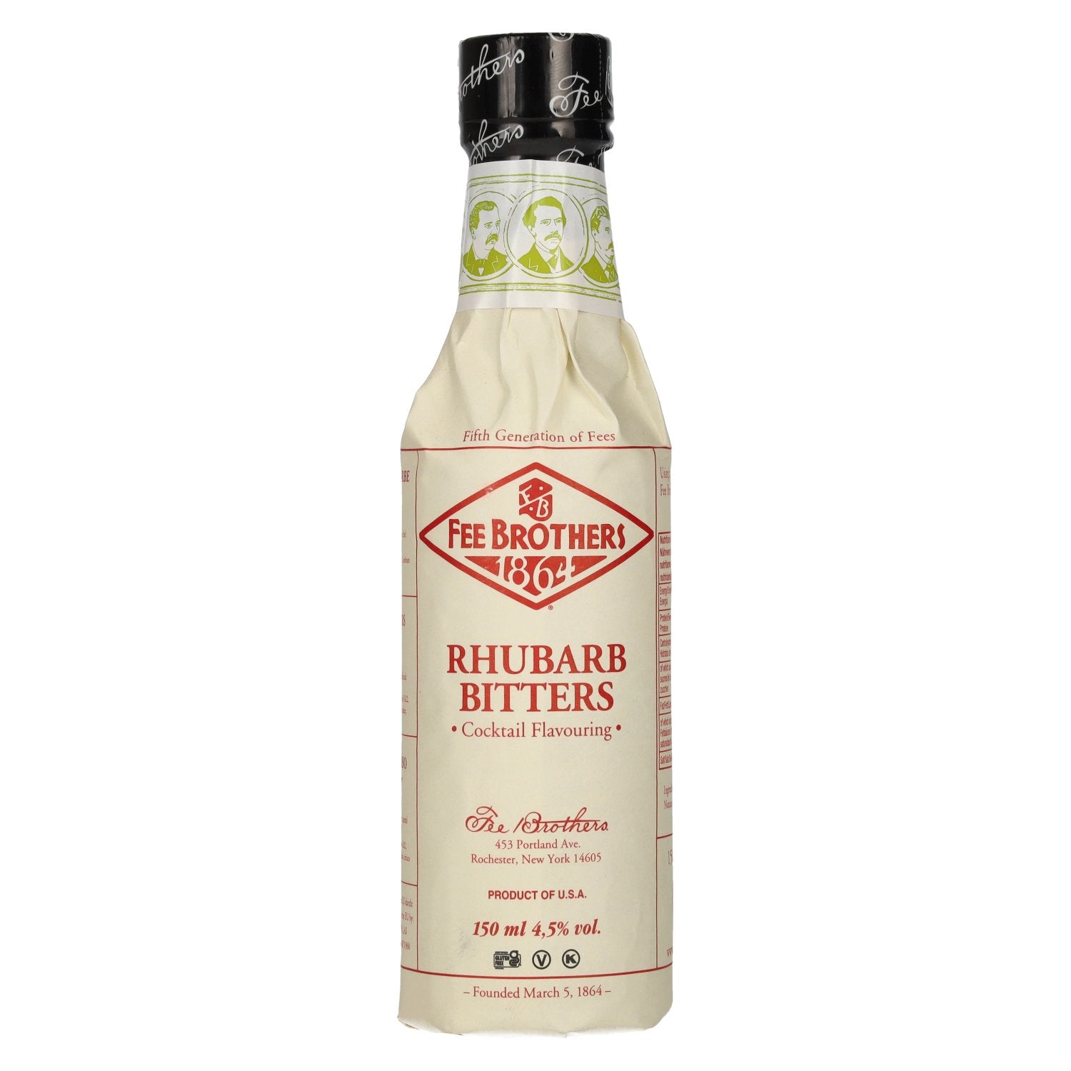 Fee Brothers Rhubarb Bitters 4.5% Vol. 0.15l
