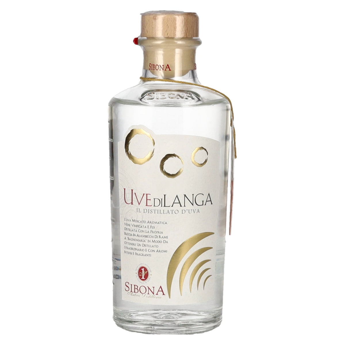 Sibona Grappa di UVEDILANGA 40% Vol. 0.5l
