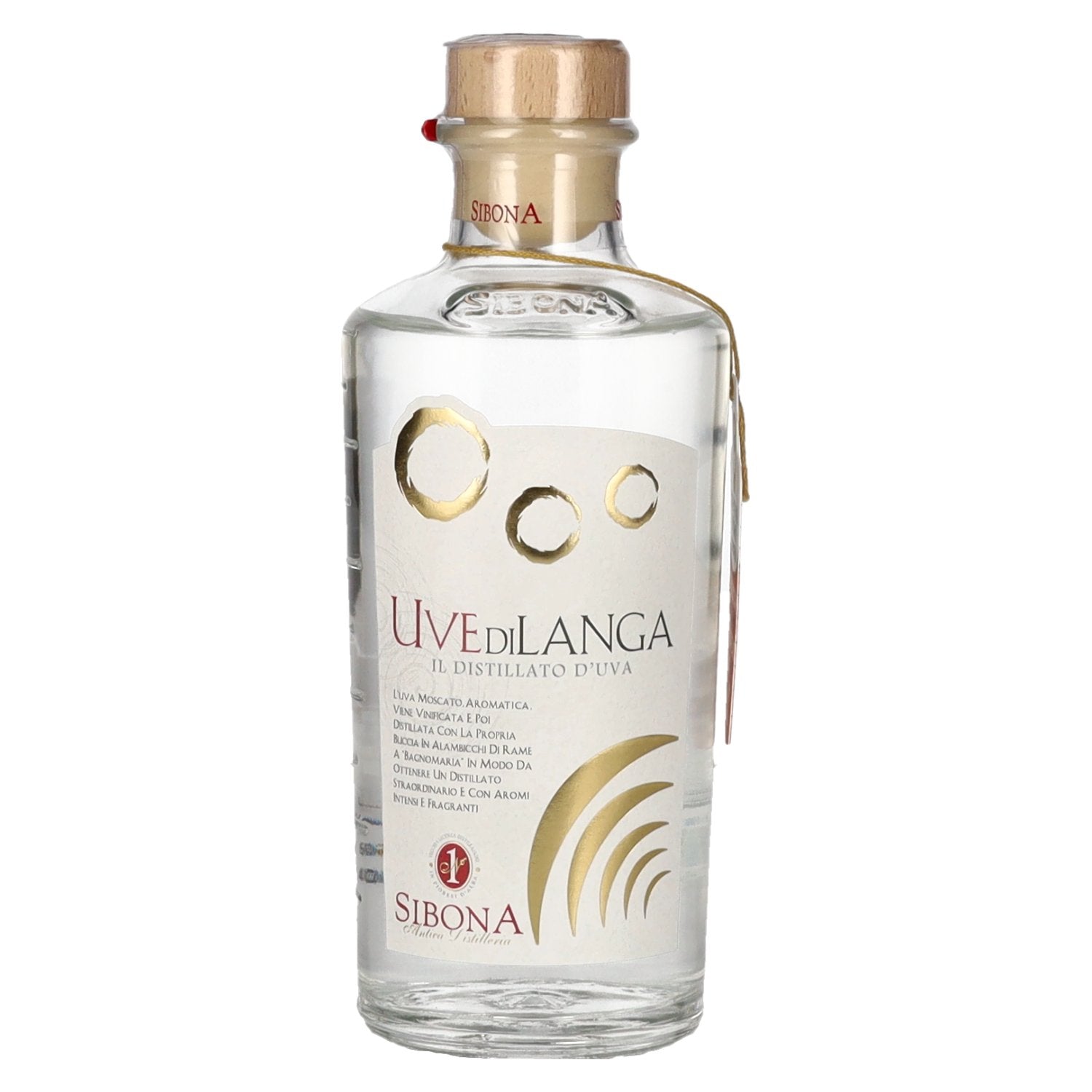 Sibona Grappa di UVEDILANGA 40% Vol. 0.5l