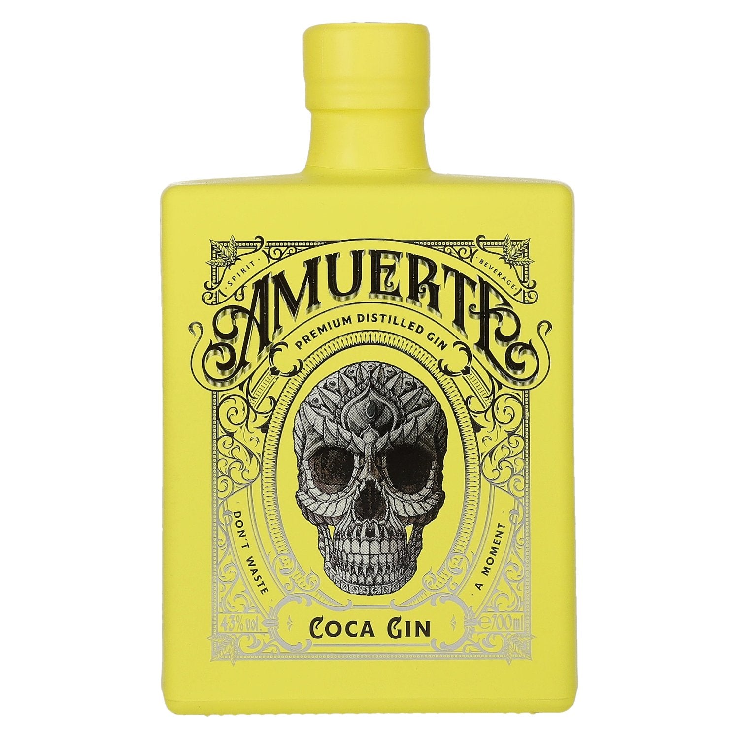 Amuerte COCA GIN - Yellow Edition 43% Vol. 0.7L