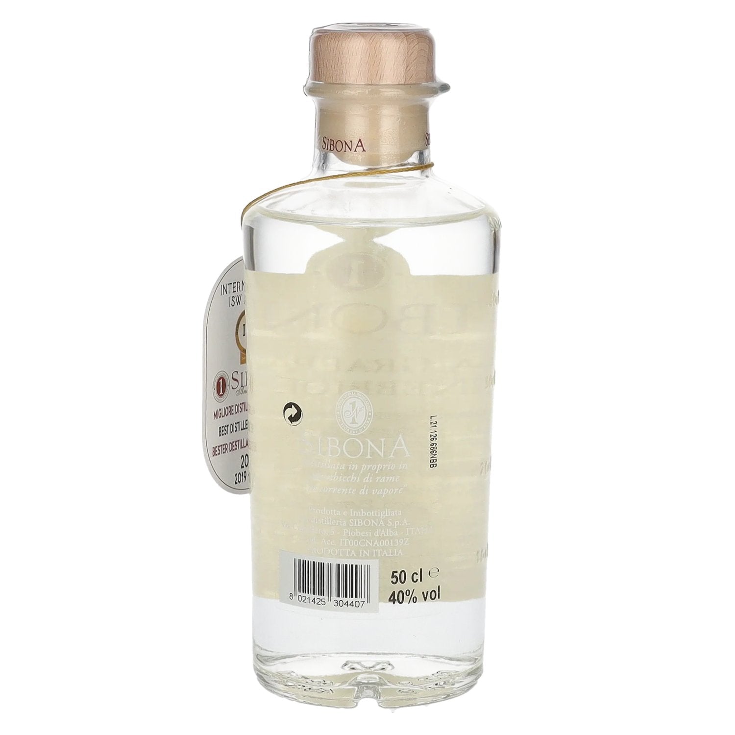 Sibona La Grappa di NEBBIOLO 40% Vol. 0,5l