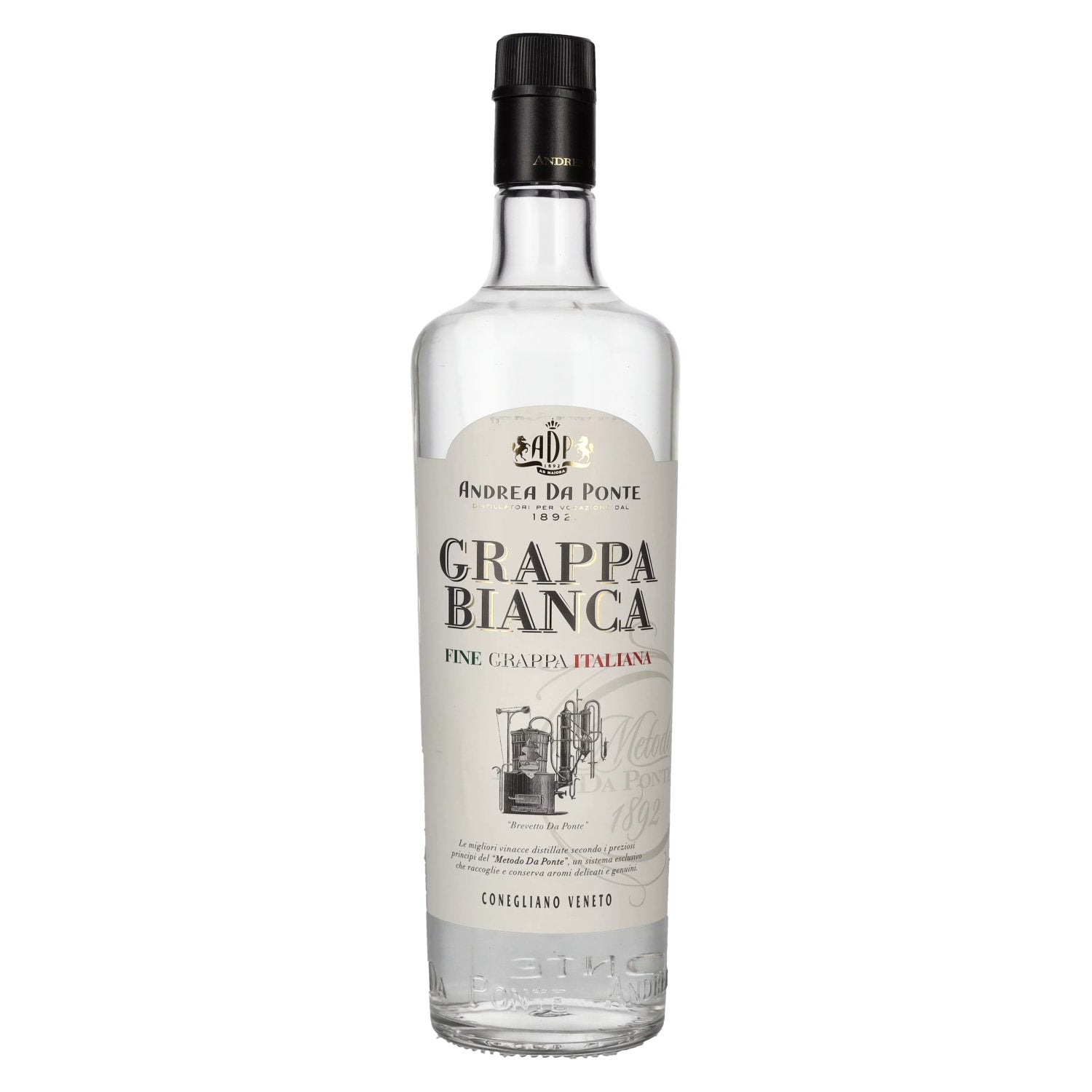 Andrea Da Ponte Fine Italian Grappa 40% Vol. 1L