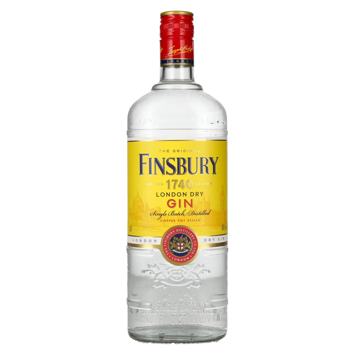 Finsbury London Dry Gin 60% Vol. 1L