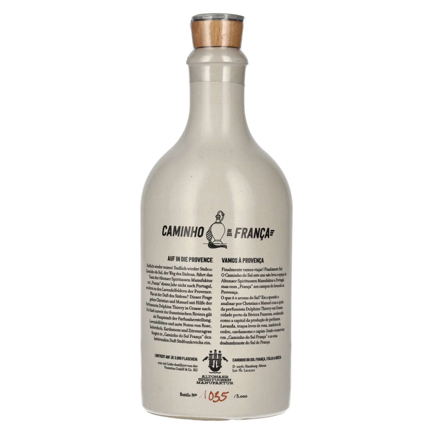 Gin Sul Caminho Do Sul França Dry Gin Limited Edition 2021 45% Vol. 0,5l