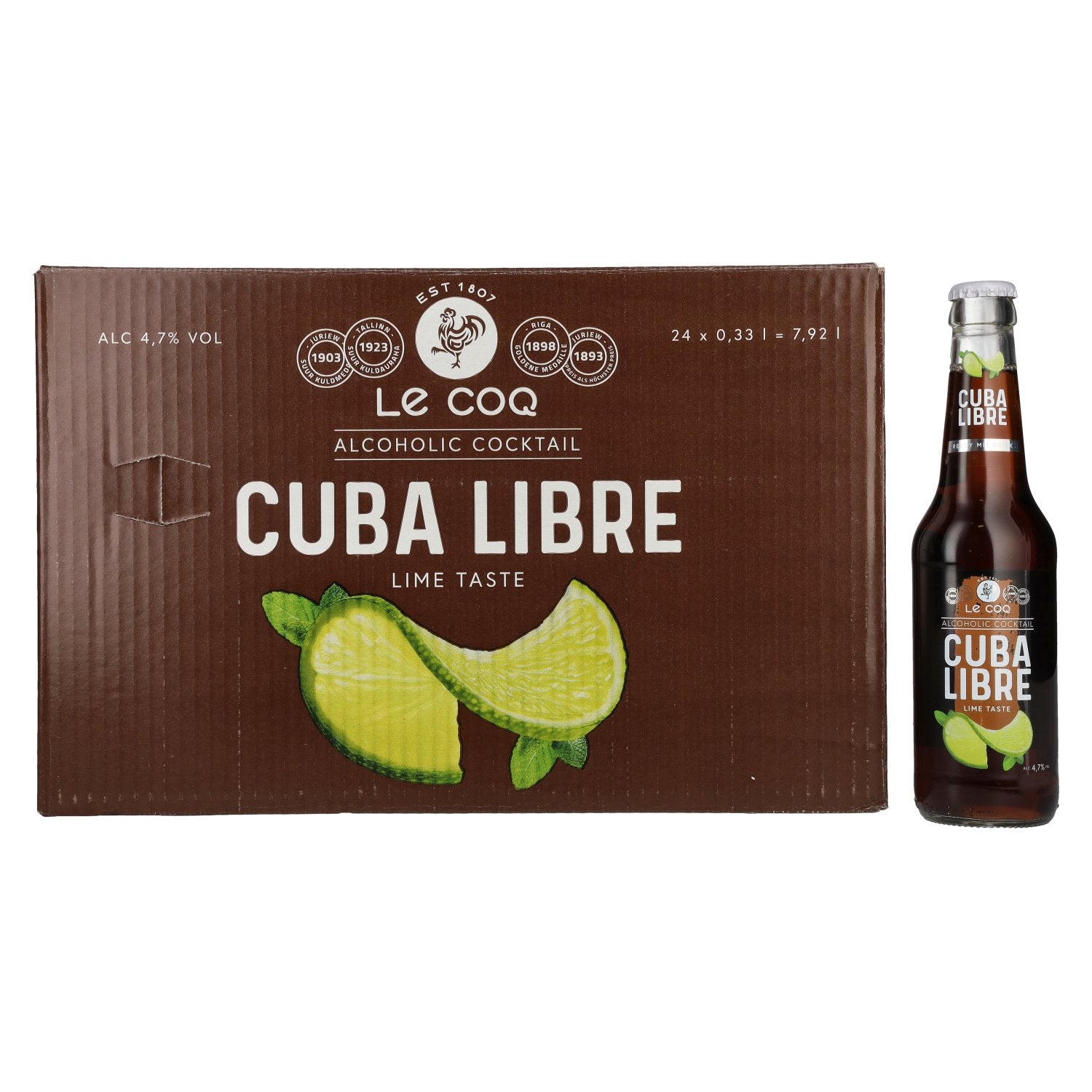Le Coq CUBA LIBRE 4,7% Vol. 24x0,33l