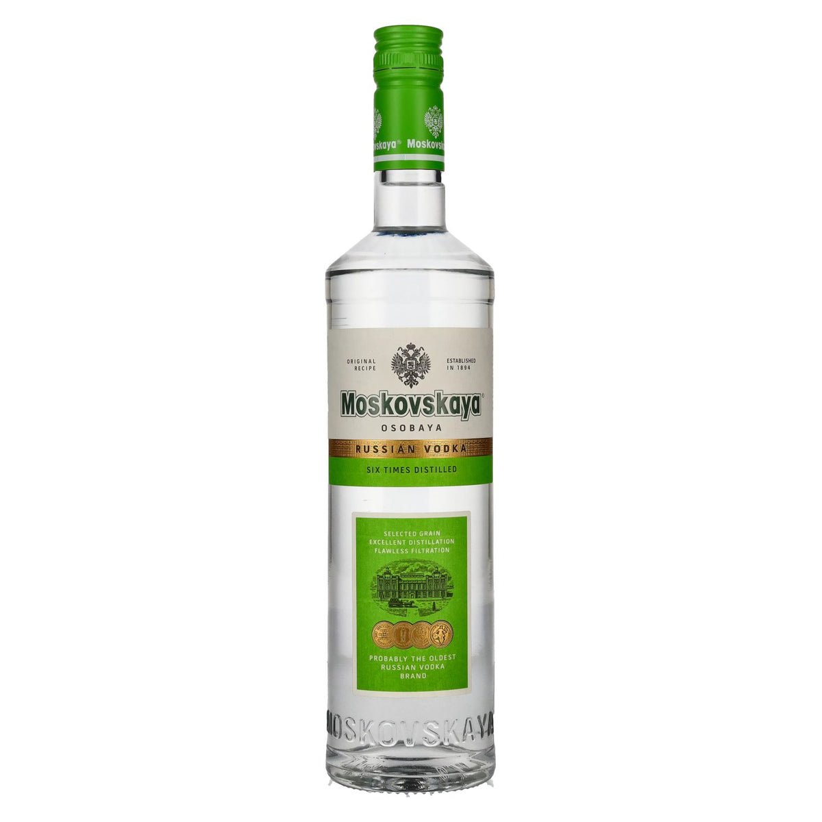 Moskovskaya Osobaya Vodka FKP 38% Vol. 0,7l
