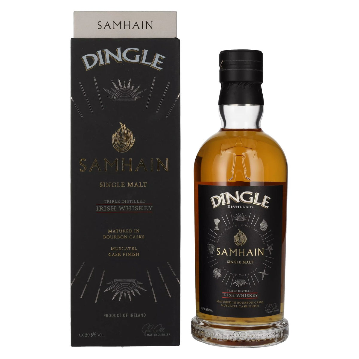 Dingle SAMHAIN Single Malt Irish Whiskey Triple Distilled 50.5% Vol. 0.7l in Gift Box