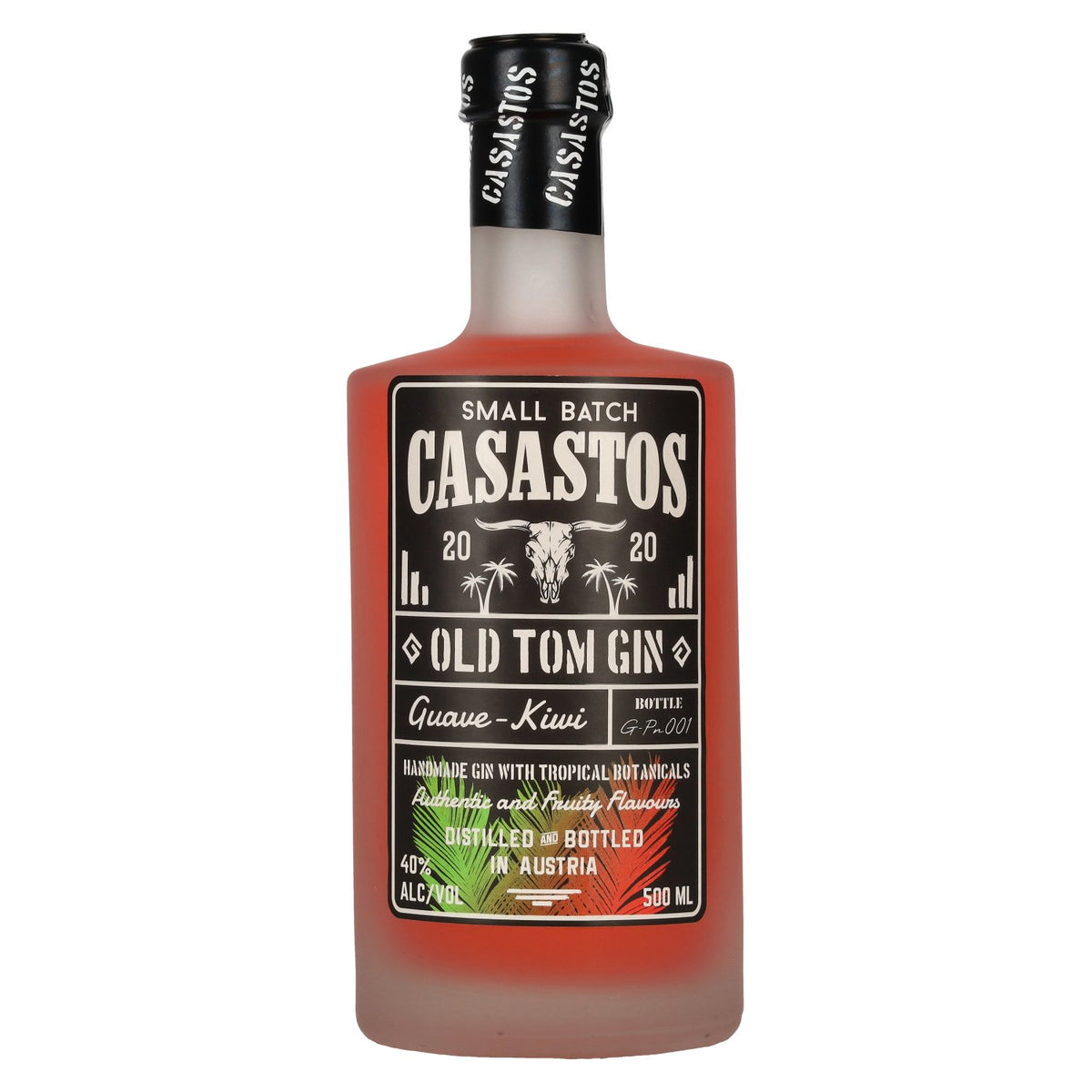 CASASTOS Old Tom Gin Small Batch Guave-Kiwi 40% Vol. 0,5l
