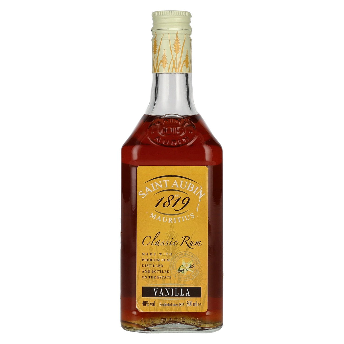 Saint Aubin VANILLA Classic Rum 40% vol. 0.5 l