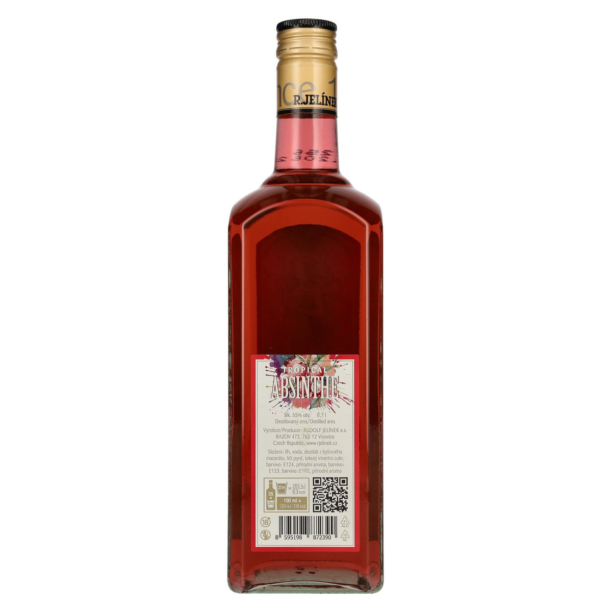 R. Jelínek Absinthe TROPICAL 55% vol. 0.7l