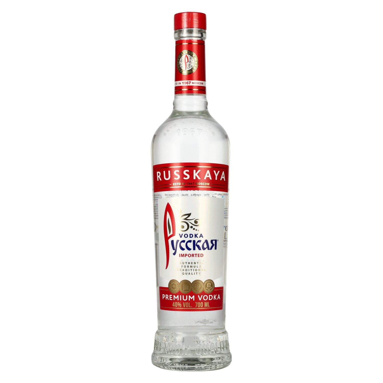 Russkaya Premium Vodka 40% Vol. 0.7l