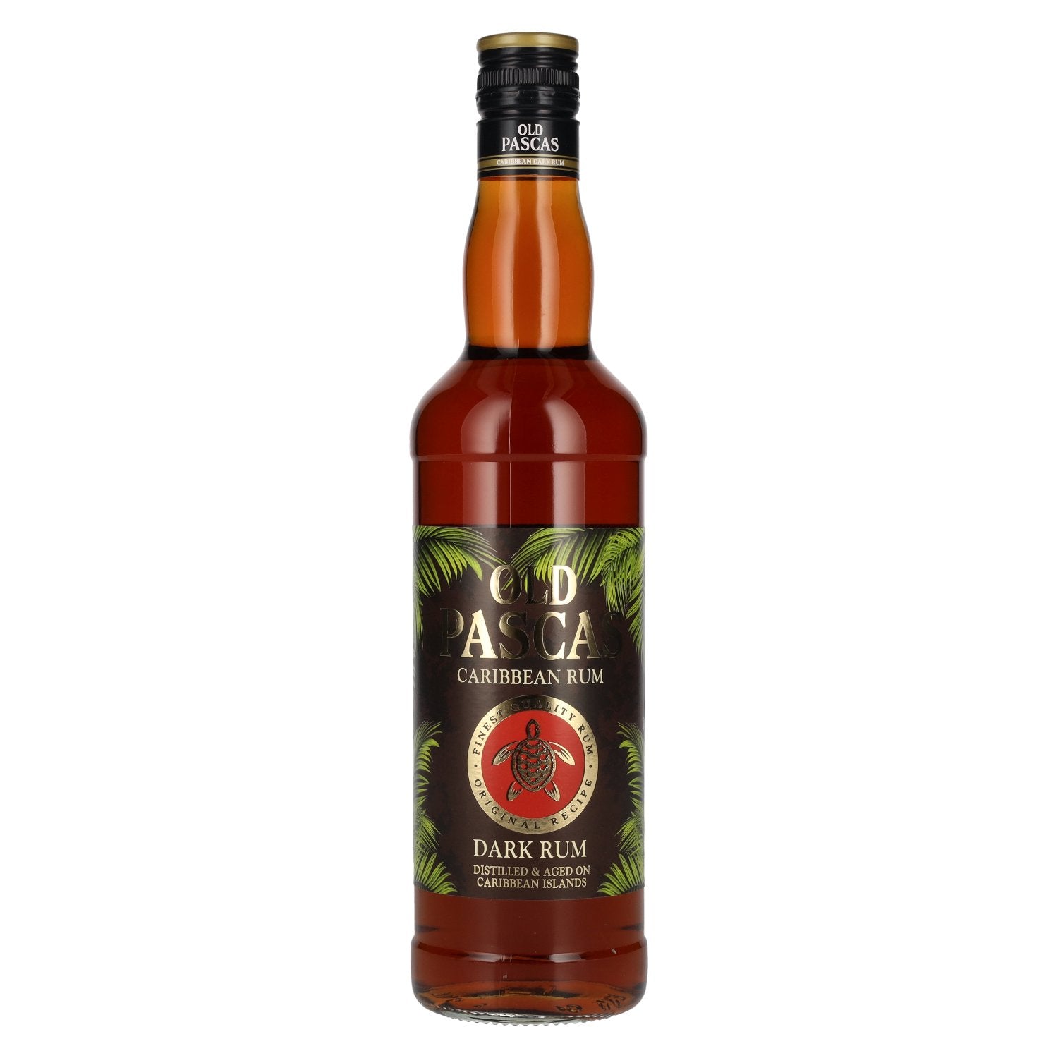 Old Pascas Barbados Dark Rum 37.5% Vol. 0.7l