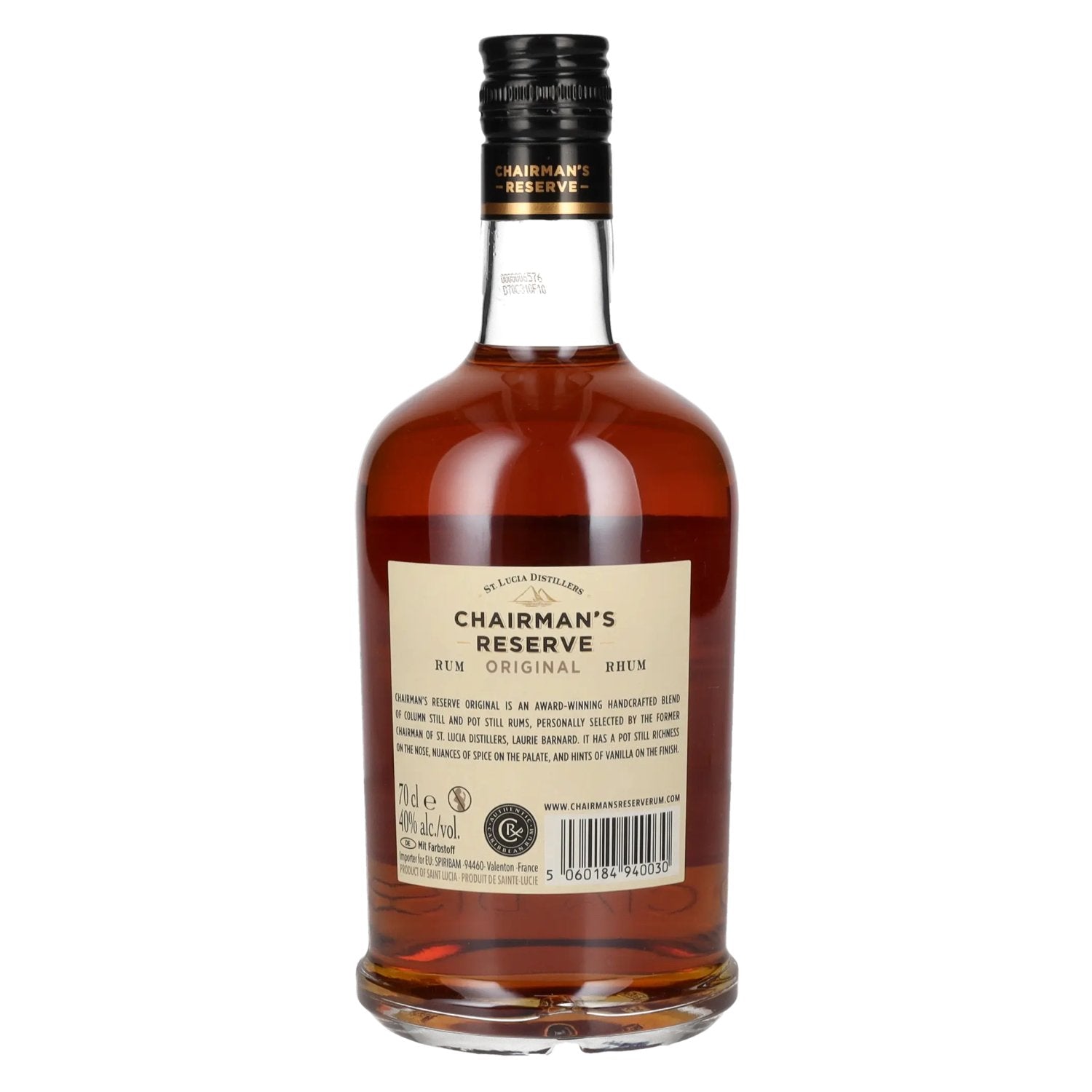 Chairman's Reserve Rum 40% Vol. 0.7l