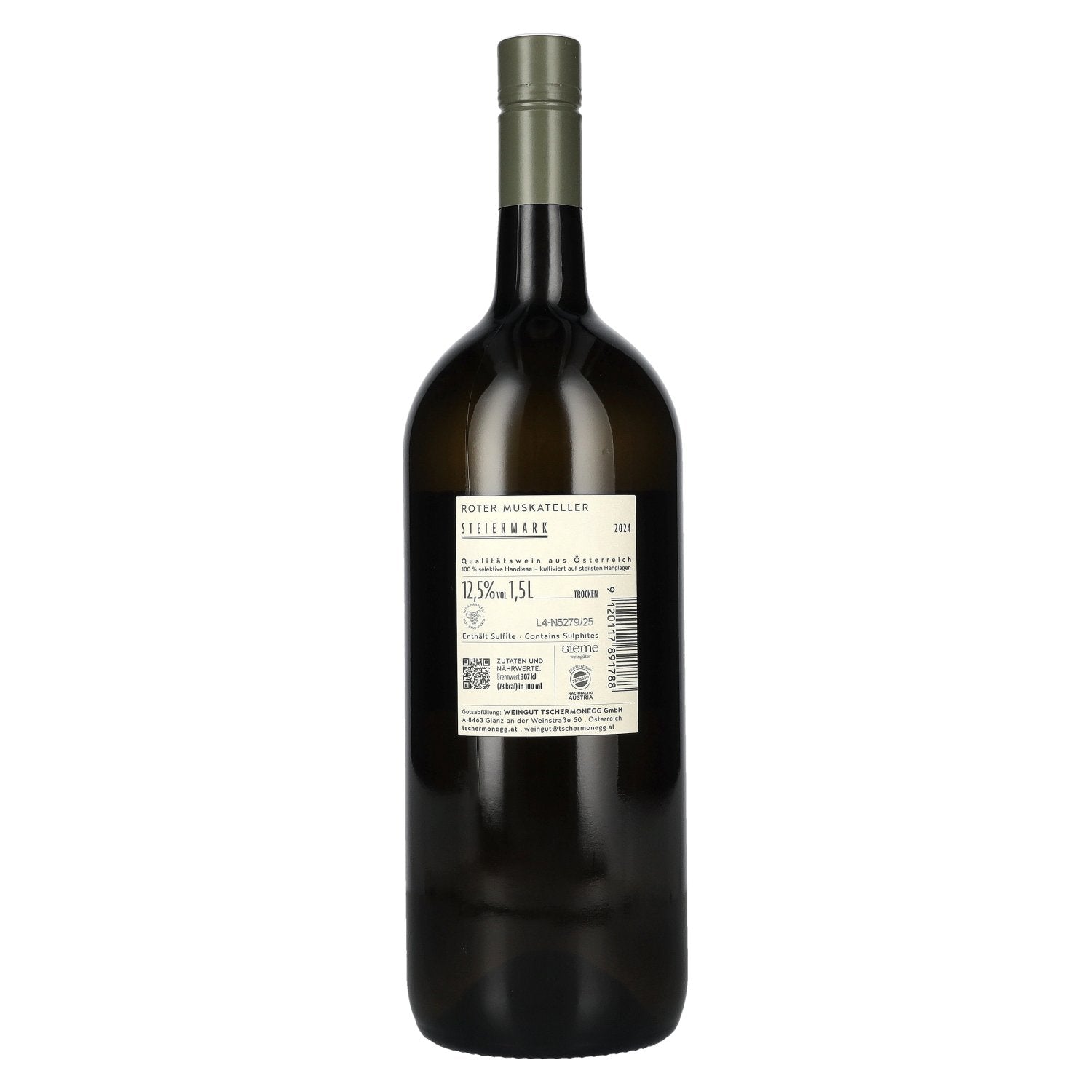 Tschermonegg Roter Muskateller Steiermark 2024 12,5% Vol. 1,5l