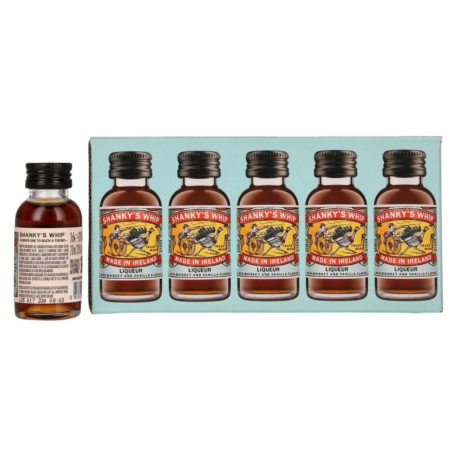 Shanky's Whip Liqueur 33% Vol. 10x0.02l