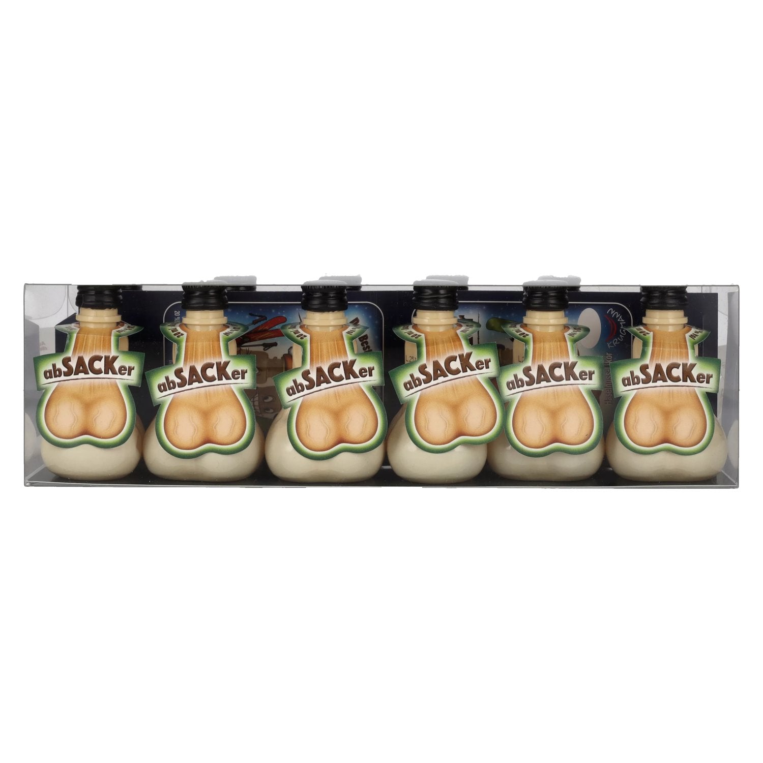 Krugmann abSACKer Hazelnut Liqueur 20% Vol. 12x0.02l PET