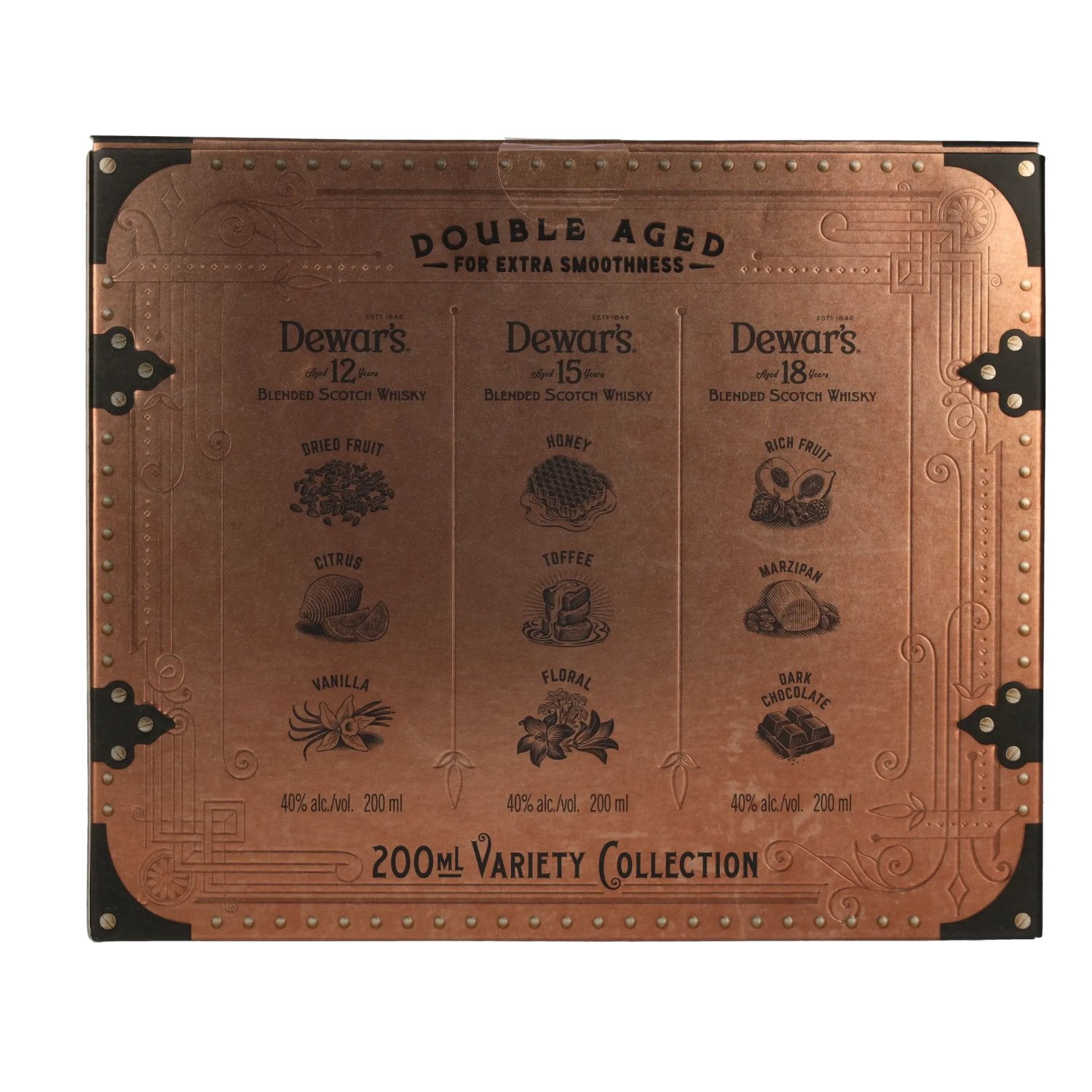 Dewar's Variety Collection 40% Vol. 3x0,2l in Geschenkbox