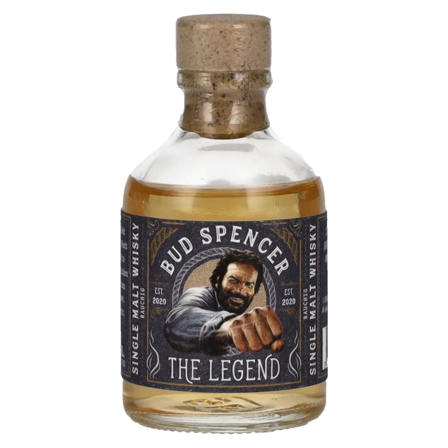 Bud Spencer THE LEGEND Single Malt SMOKY 49% Vol. 0.05l