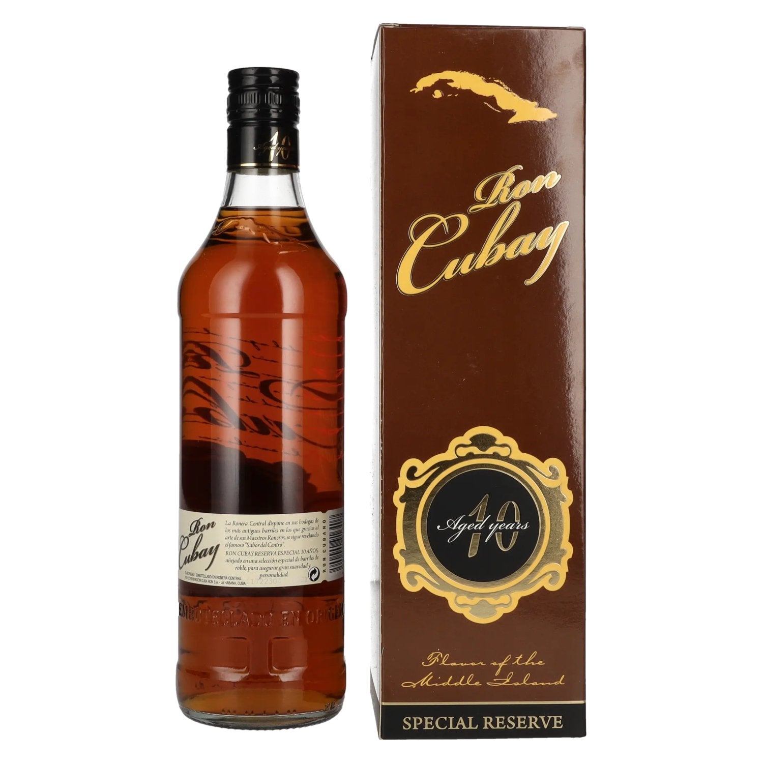 Ron Cubay 10 Years Old RESERVA ESPECIAL 40% Vol. 0,7l in Geschenkbox