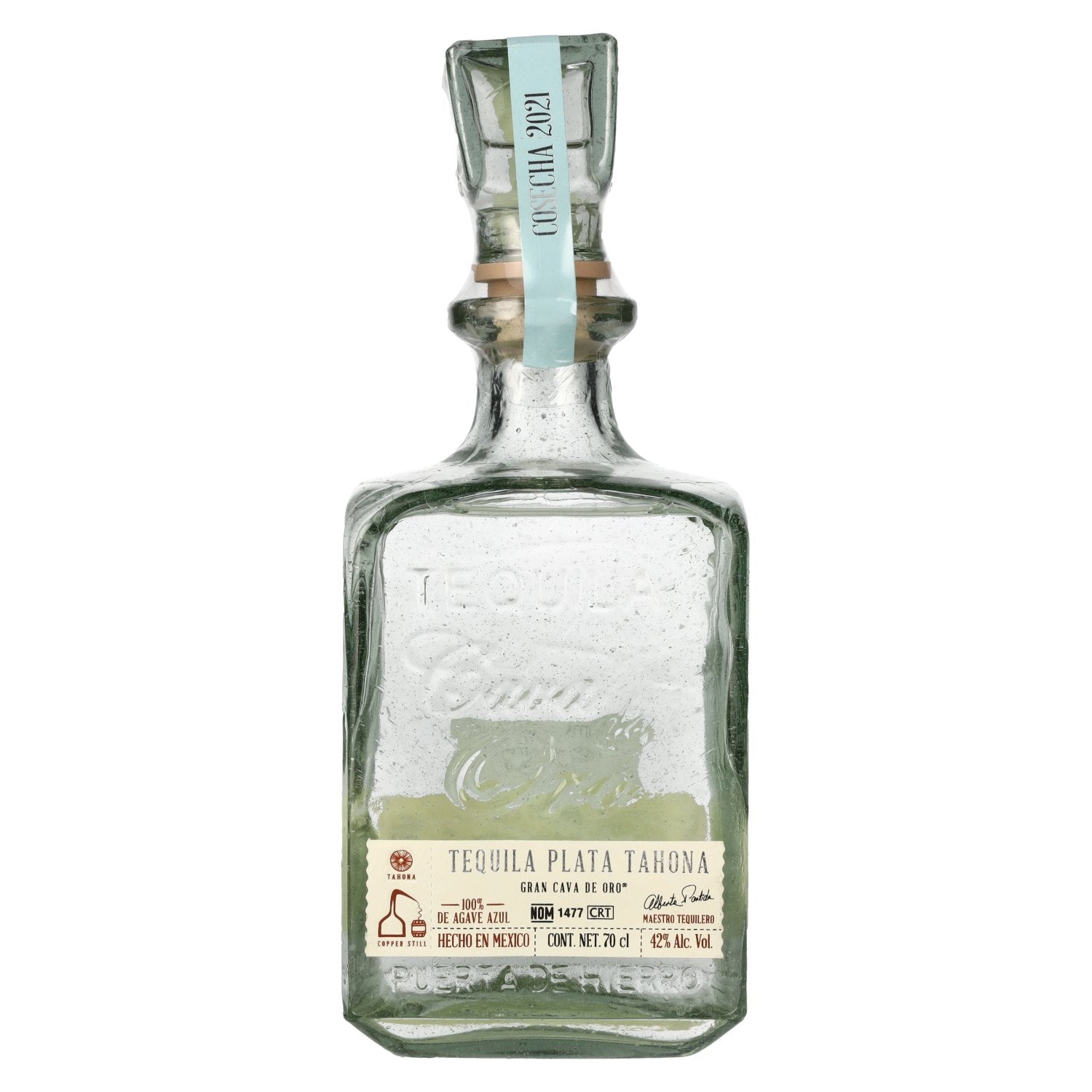 Gran Cava de Oro Tequila PLATA TAHONA 100% Blue Agave 42% Vol. 0.7l