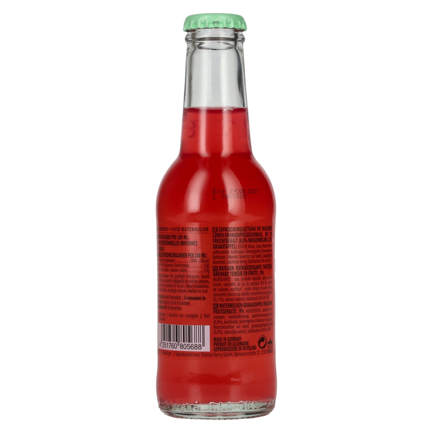 Thomas Henry Vivid Watermelon Tonic Water 0.2l